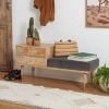 Safavieh Taft 2-drawer Bench With Cushion