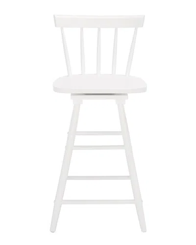 Safavieh Tage Swivel Counter Stool In White