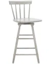 Safavieh Tage Swivel Counter Stool In Grey
