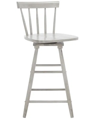 Safavieh Tage Swivel Counter Stool In Grey