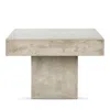 Safavieh Tallen Indoor/outdoor Modern Concrete Coffee Table In Dark Gray