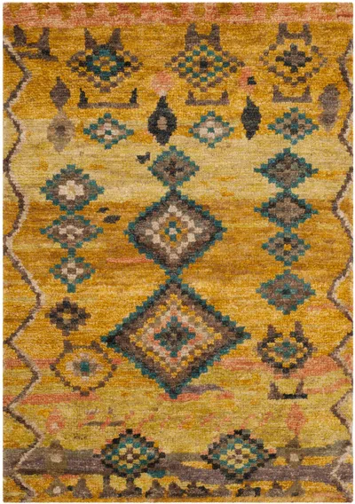 Safavieh Tangier Collection Hand-knotted Rug In Yellow