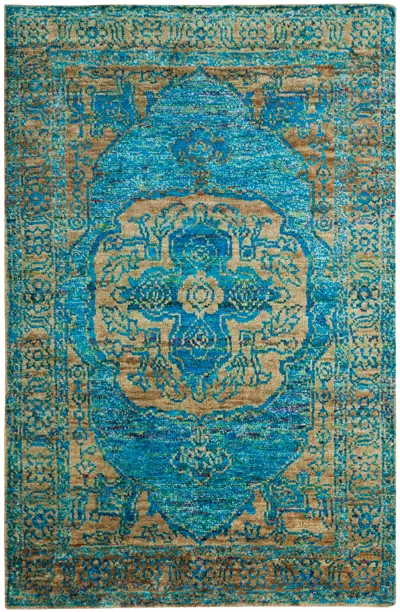Safavieh Tangier Hand-knotted Rug In Blue