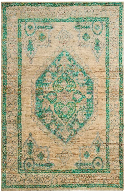 Safavieh Tangier Hand-knotted Rug In Green