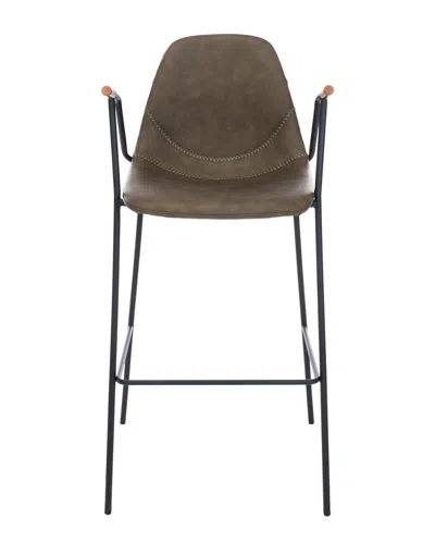 Safavieh Tanner Mid Century Barstool In Gray