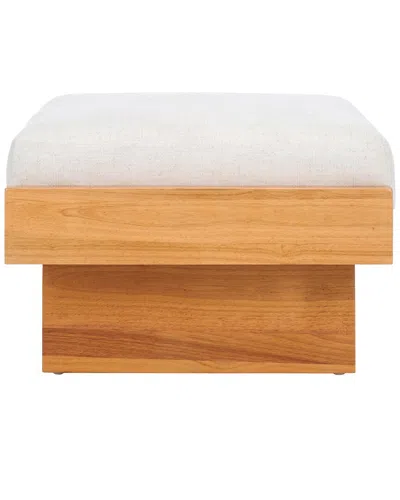 Safavieh Tarilynn Ottoman In Brown