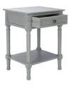 Safavieh Haines 1 Drawer Accent Table In Gray