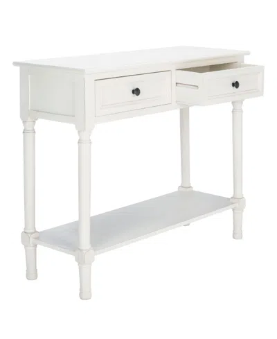 SAFAVIEH TATE 2 DRAWER CONSOLE TABLE