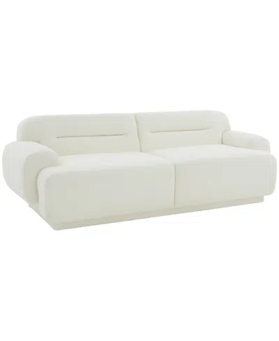 Safavieh Taylina 90" Boucle Sofa In Ivory
