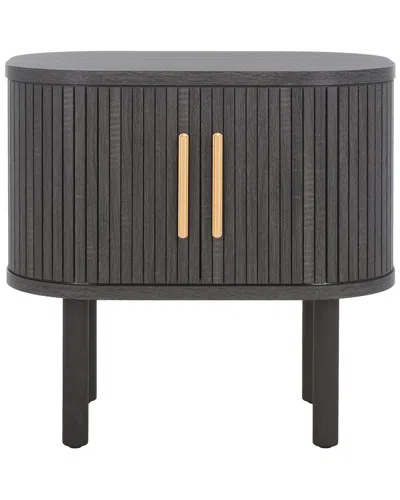 Safavieh Tealla Nightstand In Black