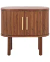 Safavieh Tealla Tambour-door Nightstand
