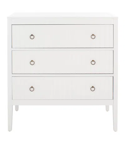 Safavieh Tegan 3-drawer Chest In White