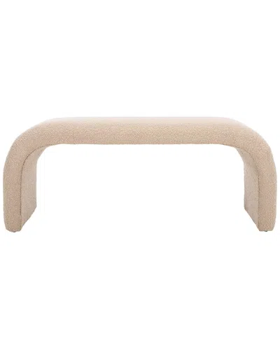 Safavieh Tenko Bench In Neutral