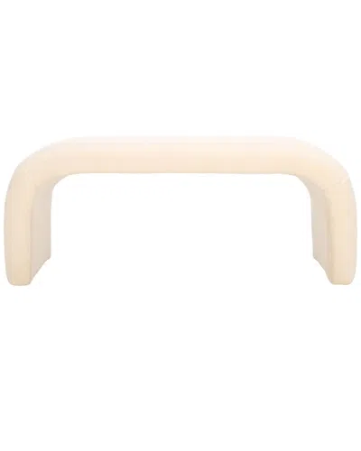 Safavieh Tenko Bench In Neutral