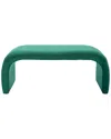 Safavieh Tenko Bench In Emerald