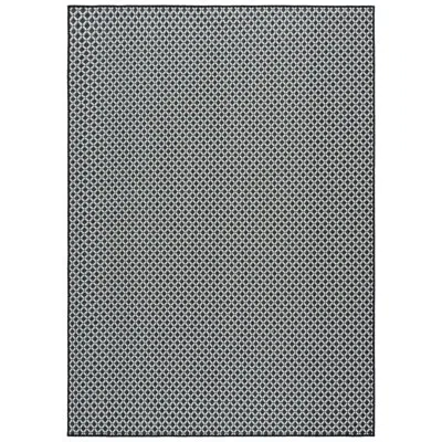 Safavieh Terrace 804 Geometric Indoor/outdoor Rug In Black,white