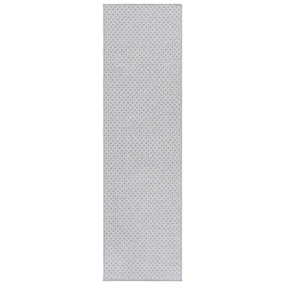 Safavieh Terrace 804 Geometric Indoor/outdoor Rug In Gray,ivory