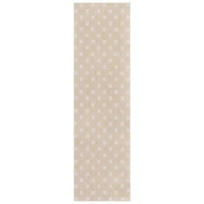 Safavieh Terrace 806 Geometric Indoor/outdoor Rug In Beige,ivory