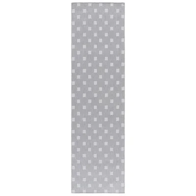 Safavieh Terrace 806 Geometric Indoor/outdoor Rug In Gray,ivory