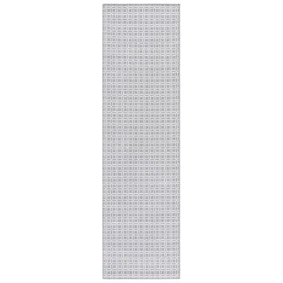 Safavieh Terrace 808 Geometric Indoor/outdoor Rug In Ivory,gray