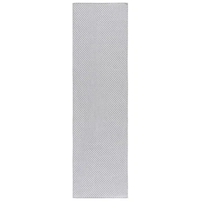 Safavieh Terrace 810 Geometric Indoor/outdoor Rug In Gray,ivory