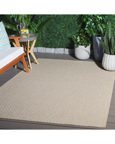 Safavieh Terrace Juna Power-loomed Indoor/outdoor Rug In Neutral