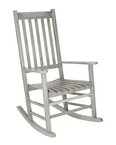 Safavieh Tf Dnu  Shasta Rocking Chair In Gray