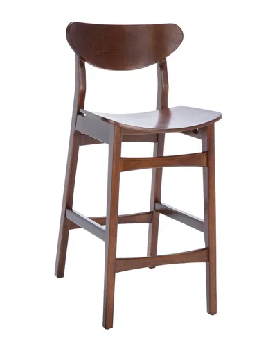 Safavieh Thaxton Counter Stool In Brown