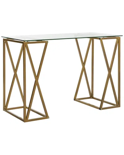 Safavieh Theresa Glass Top Desk