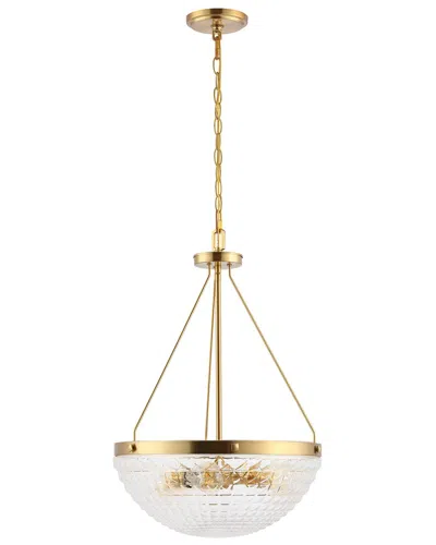 Safavieh Thorin 3lt Pendant In Brass