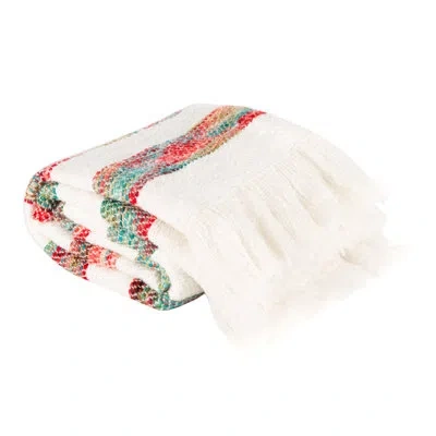 Safavieh Melsi Throw In Neutral