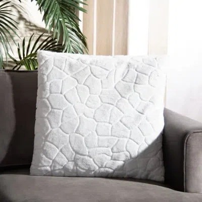 Safavieh Throw Pillow In White