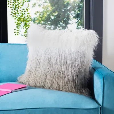 Safavieh Throw Pillow In Gray,white