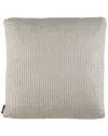 Safavieh Tickled Grey Knit Pillow