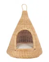 Safavieh Tifa Cat Bed With Cushion In Brown