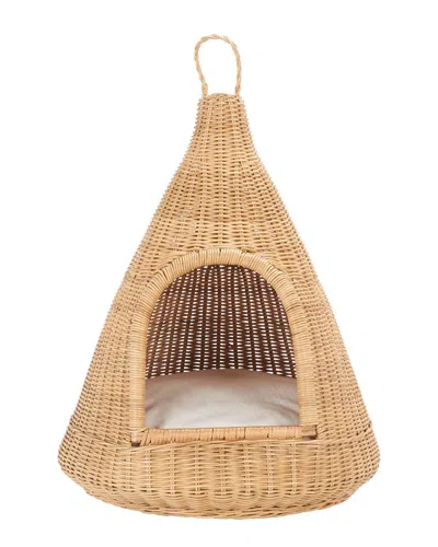 Safavieh Tifa Cat Bed With Cushion In Brown