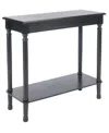 Safavieh Tinsley Rectangular Console Table In Black