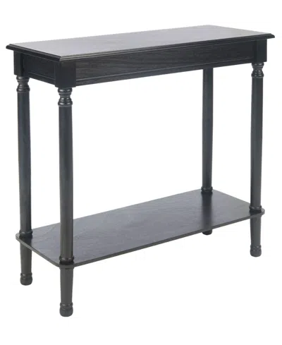 Safavieh Tinsley Rectangular Console Table In Black