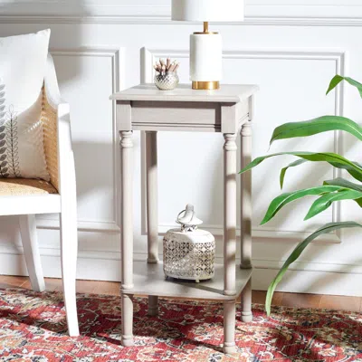 Safavieh Tinsley Square Accent Table In White