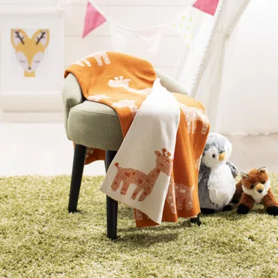 Safavieh Titan Throw In Orange