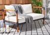 Shop Safavieh Tommy Metal & Wood Patio Sofa