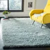 Safavieh Toronto Shag Hand Made Area Rug, Blue Shag Flokati Style Non-shedding In Blue