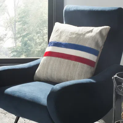 Safavieh Torrance Cowhide Pillow In Multi