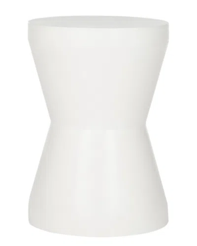 SAFAVIEH SAFAVIEH TORRE INDOOR/OUTDOOR MODERN CONCRETE 17.3IN ACCENT TABLE