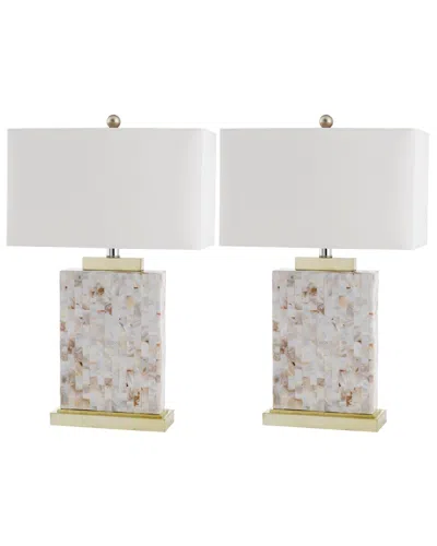 SAFAVIEH SAFAVIEH TORY 24.5IN SHELL TABLE LAMP