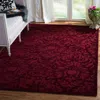 Safavieh Total Performance Hand Made Area Rug, Marine Traditional Style Non-shedding In Red