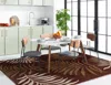 Safavieh Total Performance Hand Made Area Rug, Mocha Contemporary Style Non-shedding