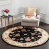 Safavieh Total Performance Hand Made Area Rug, Navy / Ivory Traditional Style Non-shedding