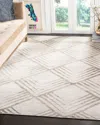 Safavieh Travis Hand-knotted Rug, 6' X 9' In Silver