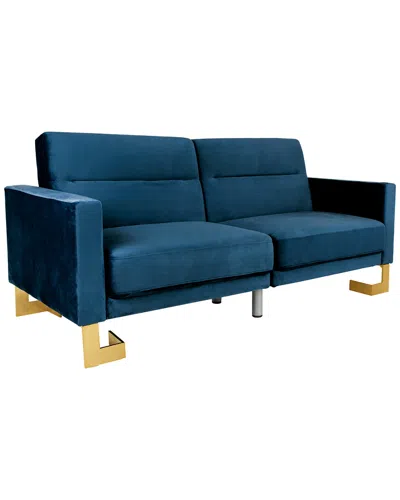 Safavieh Tribeca Foldable Sofa Bed In Blue